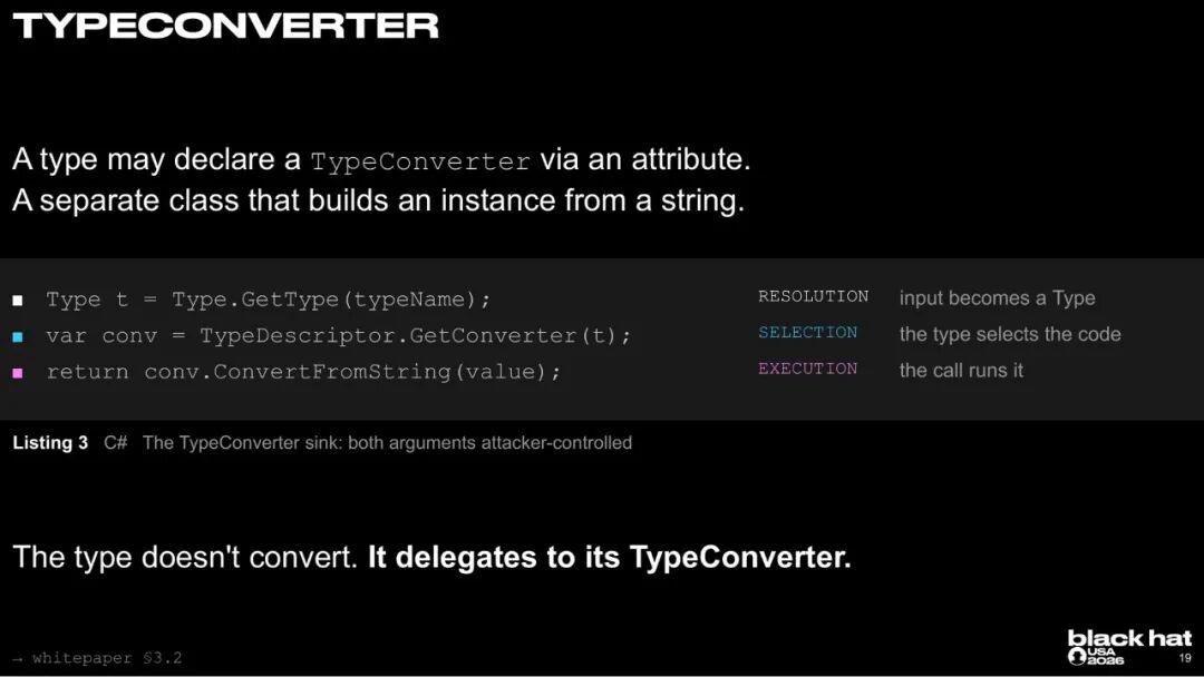TypeConverter 转换汇点